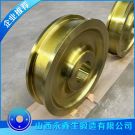 鍛造垃圾吊起重機(jī)車輪鍛件