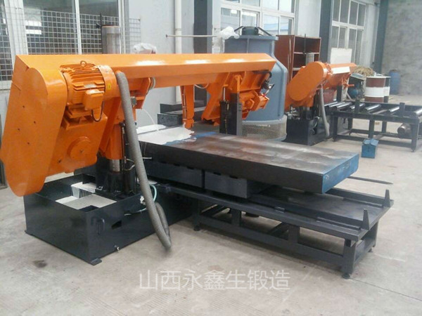 環(huán)形鍛件的原材料切割