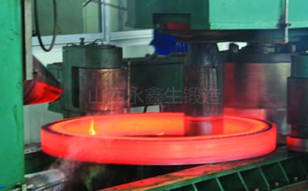 環(huán)形鍛件軸向軋環(huán)加工