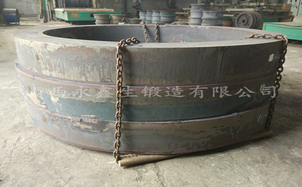 熱處理后的環(huán)形鍛件