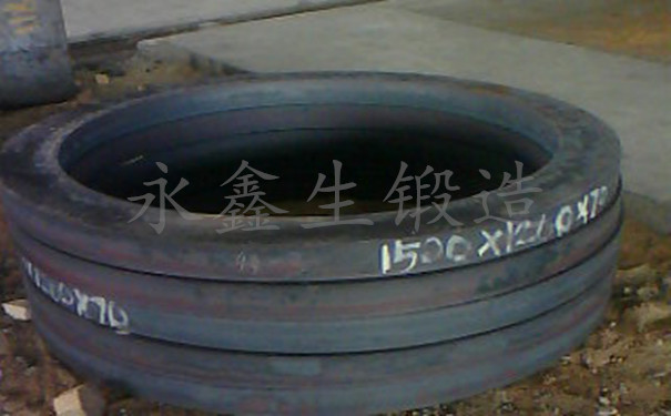 冷卻后的環(huán)形鍛件
